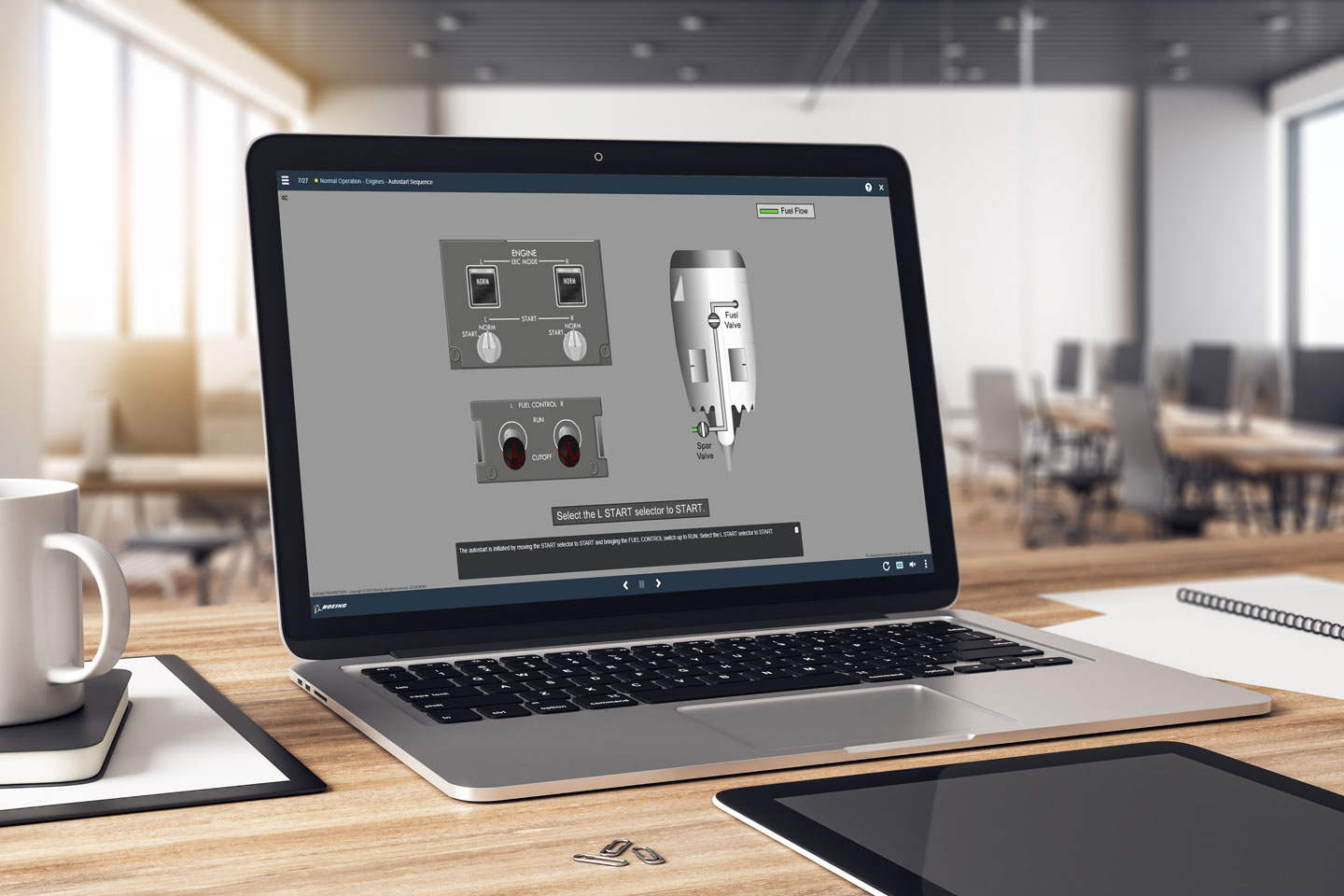 Computer-Based Flight Training for Pilots | Boeing Services