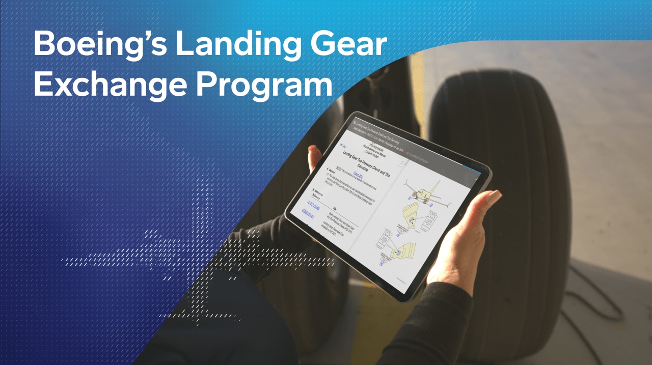 Landing Gear Exchange Program | Boeing Services