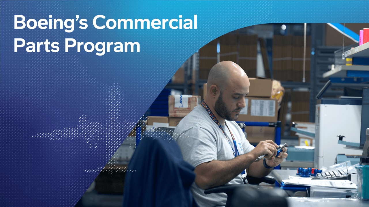 Demonstration of Boeing's Commercial Parts Overview