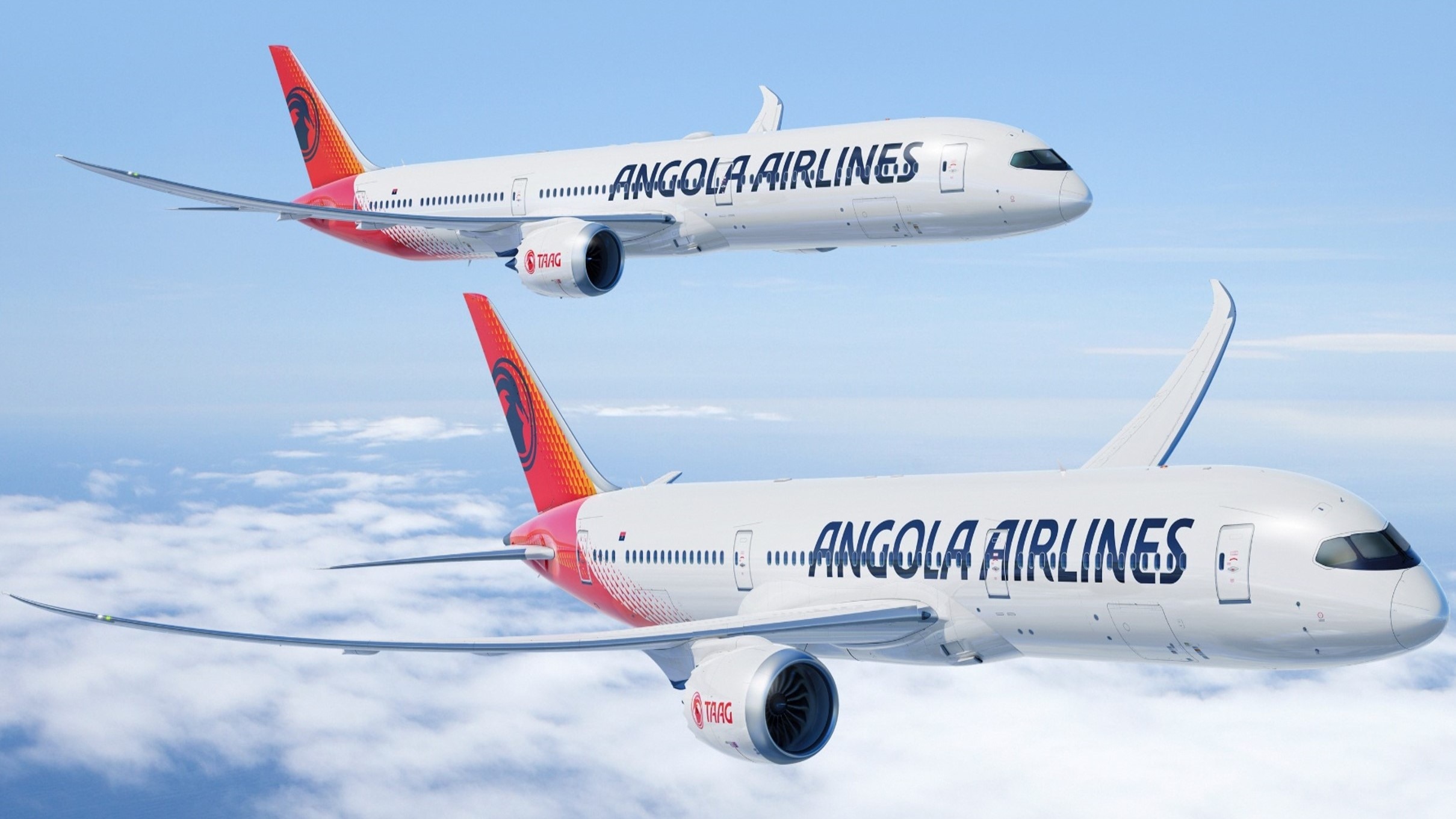  TAAG Angola Airlines 787s in flight