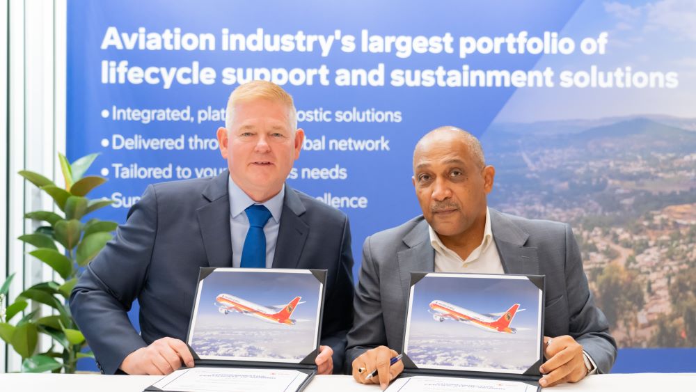 Boeing and TAAG Angola hosted a signing ceremony at the MRO Africa 2024 conference.