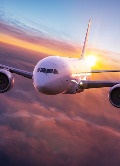 Boeing commercial airplane